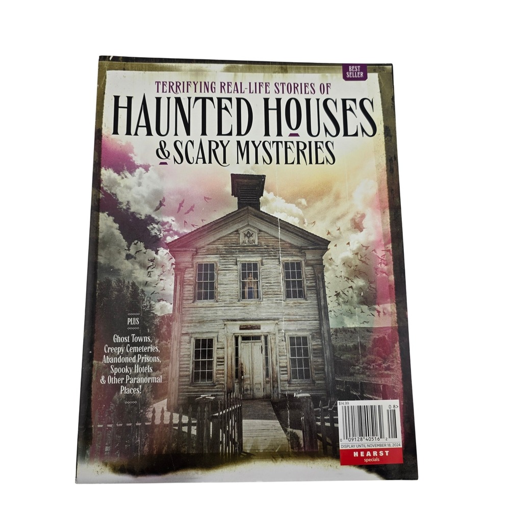 Terrifying Real-Life Stories of Haunted Houses & Scary‎ Mysteries Paperback